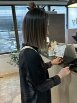 メリー オオサカ(Merly Osaka)&nbsp;dark ash balayage