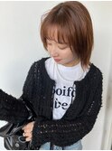 無造作ボブ