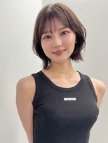 エアー 横浜(AIR) 【長谷川】大人女性向け暗髪艶くびれレイヤーボブ
