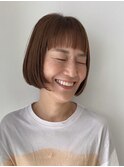 ナチュラルハイライト＋ピンクブラウン/褪色しながら白髪ボカシ