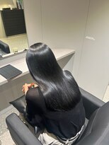 モク 神楽坂(mok)&nbsp;地毛風！ブルーブラック♪♪