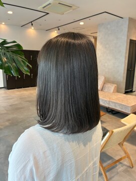 アーティーアーティー 薬院店(ARRTY ARRTY) 【KANNA】ブリーチなし透明感暗髪カラー