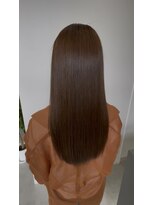 エン 久安(en.)&nbsp;30代40代50代のナチュラルブラウン×ツヤ髪｜好感度アップヘア