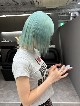 ロテ 名古屋 名駅店(Lote.) ミディアムヘア/デザインカラー/フェイスフレーミング/名古屋