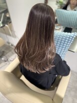 レヴリー(reverie)&nbsp;海外レイヤーハイライトシルキーブラウンミルクティーカラー30代