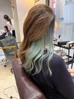 ブランシュ(Blanche)&nbsp;水色グラデーション/デザインカラー