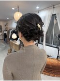 お呼ばれヘアセット