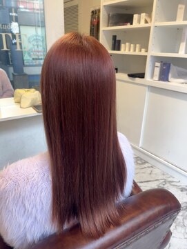 秋冬ピンクカラー