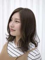 ウィロー(WILLOW)&nbsp;【WILLOW京橋】前髪なしミディアムローレイヤー（中原由貴）