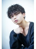 men'shair/波巻きツイストスパイラル/ニュアンスパーマ