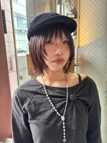 ピア ヤクイン(Pia Yakuin)&nbsp;レイヤーボブ/チョコブラウン/平成ヘア