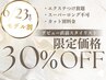 【30%OFF】デビュー直前スタイリスト担当★エクステつけ放題（モデル価格）