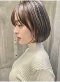 ブリーチハイライト髪質改善ダブルカラーレイヤーカット