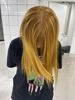 ギア(GEAR.)&nbsp;【三宮デザインカラー】イエローヘア×レイヤーカット