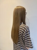 ペスカケイクリエイティブ(PESCA K-CREATIVE) 明るめアッシュグレージュ×ロング
