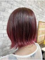 アースオーセンティック 熊本長嶺店(EARTH Authentic)&nbsp;外ハネボブ×グラデーションデザイン