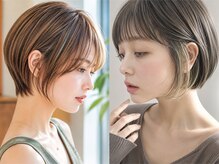 ギネス(Giness)の雰囲気（ショートカット/ショートボブ/熊本/顔まわり/前髪/レイヤー）