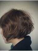 ふんわりボブ