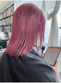【GUEST_STYLE】Pink Color   #ケアブリーチ#ピンク
