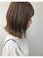 トリート 市川店(TREAT)&nbsp;極細ハイライト×ベージュ_市川