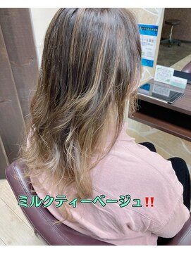 ビューティークラブジェイ アルパーク前店(Beauty club.J) ミルクティーベージュ！！