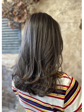 マギーヘア(magiy hair) magiyhair/下北沢/meyou/ケアハイライト×アッシュグレージュ