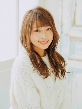 カラーサロンビスカリア 相模原エリア 淵野辺駅店(Color salon Biscaria) シフォンベージュウェーブ