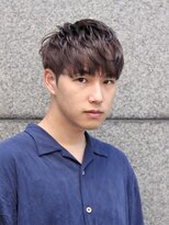 ノイセル 西本町(Noisyle)&nbsp;爽やかツーブロック刈り上げマッシュ無造作束感ショートレイヤー