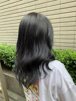 アソビセカンド 原宿(ASOBI 2nd) ブルーブラック 20代/30代/ブリーチなし