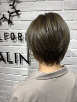ヘア スパ ビューティー エールフォルム(HAIR SPA BEAUTY YELLFORME)&nbsp;オリーブグレージュ×ショート
