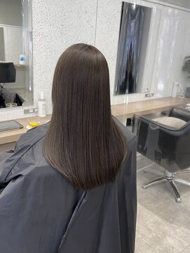 シェル 立川(shell) シアグレージュ/ブリーチなしカラー/大人可愛い