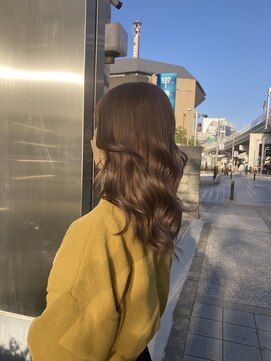 ラフ 難波店(LAFF) #黒髪#ボブルフ#ネビージュ#小顔#ワンレン