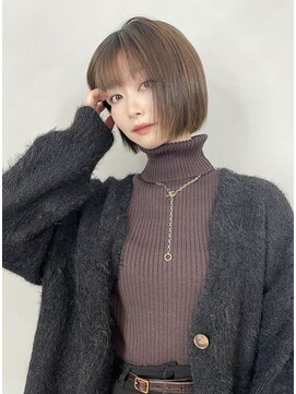 リタブランシェ(Lita branche) "ボブカット×ナチュラルブラウン"