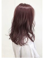 アローズ 荒尾店(arose)&nbsp;10代20代暖色系プラムピンク大人女性カラーニュアンスパーマ
