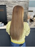 ハイトーン/ブリーチ毛の方の、ストレートトリートメント☆