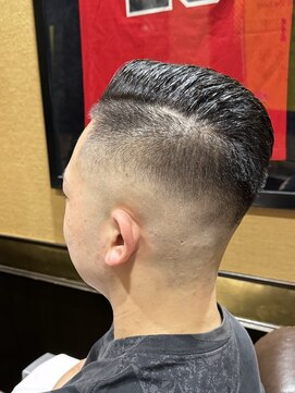 ヒロギンザバーバーショップ 大宮店(HIRO GINZA BARBER SHOP) サイドパートスキンフェード/大宮/バーバー/フェードカット