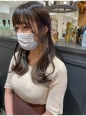 顔周りカット/レイヤーカット/インナーカラー/越谷/韓国ヘア