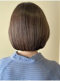 大人の上品ボブ