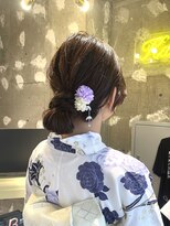 ゼストカロン(ZEST Kalon)&nbsp;抜け感『ゆるっとシニヨン』椋井アノ