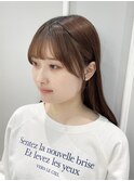 盛れる前髪【銀座】荻野美思