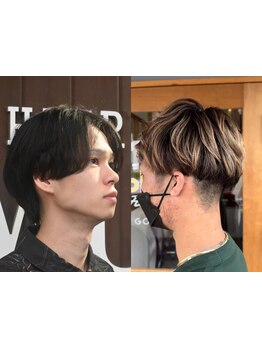 再現性の高いスタイルで簡単スタイリング。個性を活かした似合わせカットで自然にカッコよく