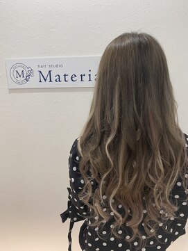 ヘアスタジオ マテリアル(hair studio Material) #プルエクステ#髪質改善#カラー#ヘアセット