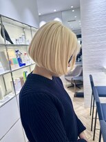 抜きっぱなしbob 金髪ボブ