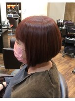 ラクープブン 恵那店(LaCoupeBUN) LaCoupeBUN/ボブ/ボルドー/髪質改善