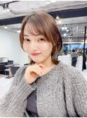 ☆くびれミディアムシースルーバング艶髪