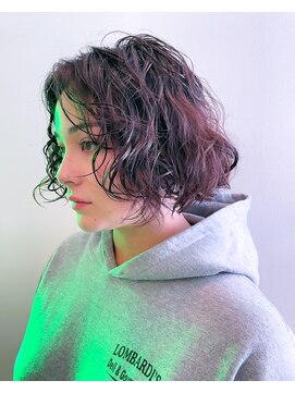 ヘアーサロンテン モトアザブ(hair salon Ten motoazabu) ナチュラルウェーブボブ
