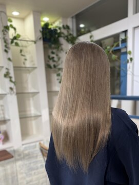 ラック 海老名店(LUCK) 【艶髪】最強ツヤツヤベージュカラー