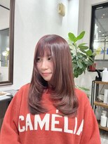 ベルヘアーデザイン 堺東(Belle hair Design) 外国人風レイヤー/韓国風レイヤー/レイヤーカット/レイヤー/堺東