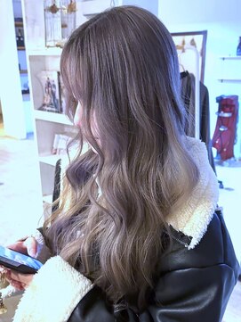 ブレイズヘアー(BLAZEhair) 【透明感+】ホワイトグレージュ×ブリーチ2回