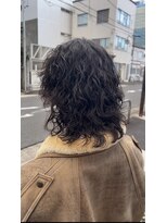 アンクヘアー(Ank hair)&nbsp;波波パーマ　波巻きパーマ　ウェーブパーマ